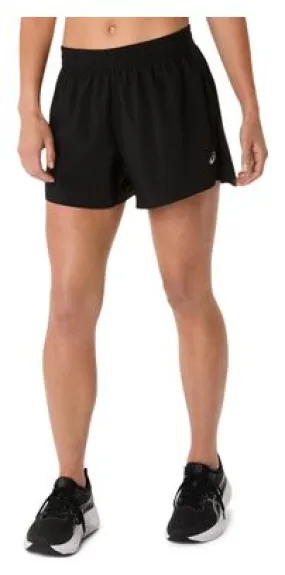 Asics Core Run 4in Black Women's Shorts
