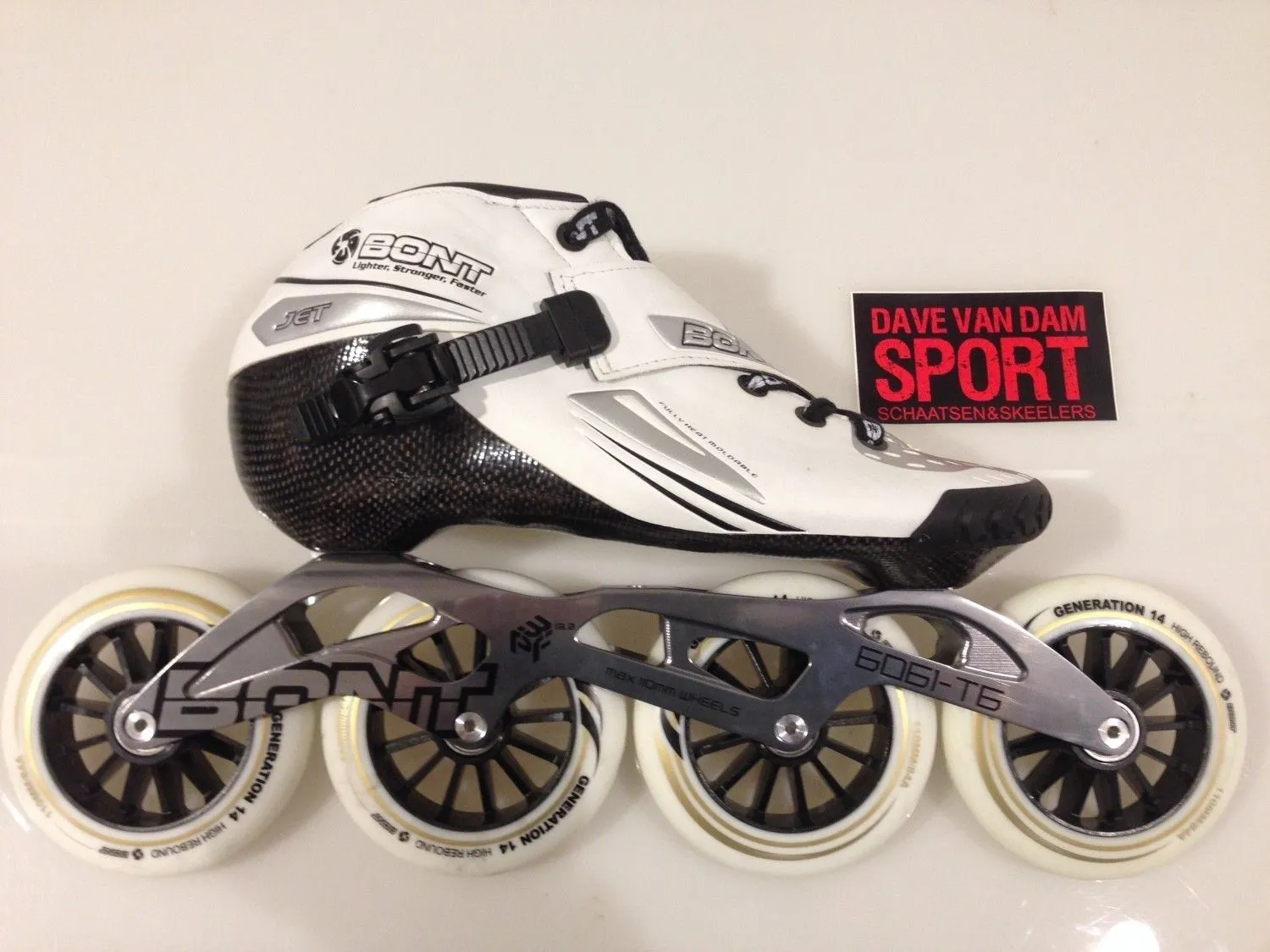 Bont Jet wit 110mm