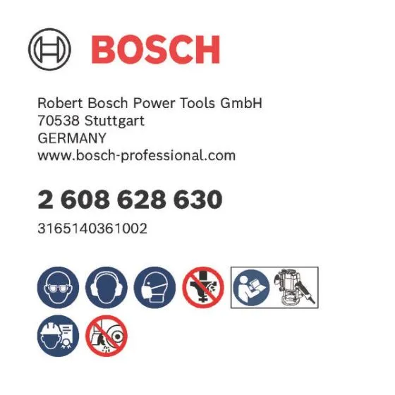 BOSCH 2608628630 VVINGERFREES 2SN HM 6,3X9,2 90°1/4"