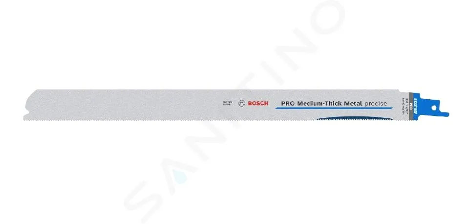 BOSCH ACCESSOIRES  SET VAN ZAAGBLADEN VOOR METAAL 10 TPI, LENGTE 300 MM, 5 STUKS 2608658996