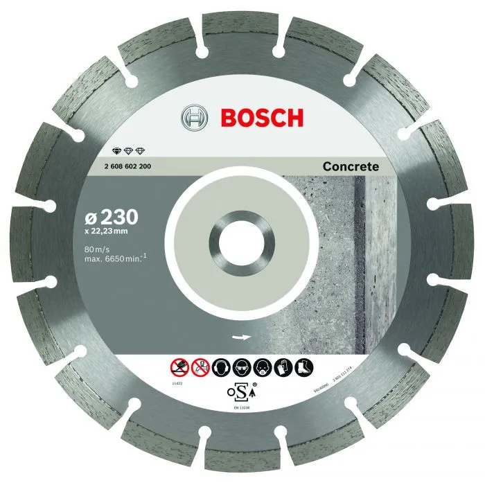 Bosch Diamantdoorslijpschijf Standard for Concrete 230 x 22,23 x 2,3 x 10 mm