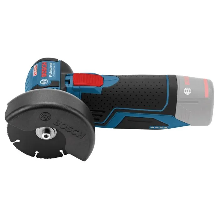 BOSCH GWS 12V76 ACCU HAAKSE SLIJPMACHINC&G, 2X INOX DOORSLIJPSCHIJF (76X10MM),