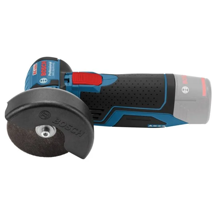 BOSCH GWS 12V76 ACCU HAAKSE SLIJPMACHINC&G, 2X INOX DOORSLIJPSCHIJF (76X10MM),