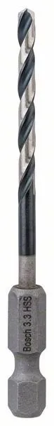 BOSCH Spiraalboor met zeskantschacht HSS 3,3 mm 3,3 x 36 x 75 2608577050