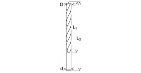 BOSCH Standaard spiraalboor voor hout 3 x 33 x 61 mm, d 3 mm 2608596300