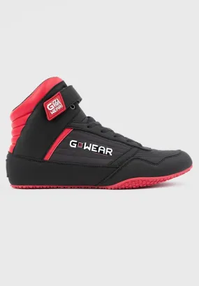 Gwear Classic High Tops - Black/Red - EU 40
