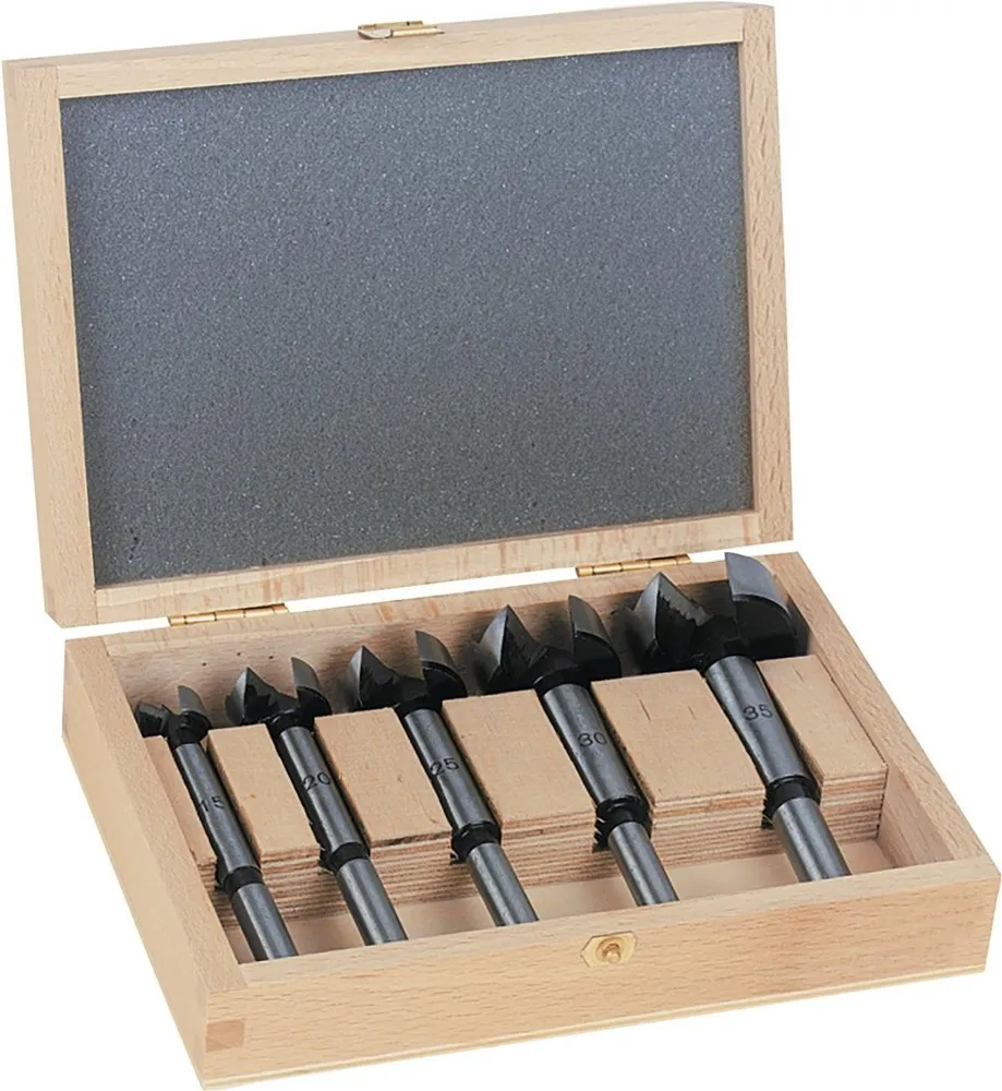 HOUTBOORSET TYPE 0310 5DELIG D. 15, 20, 25, 30, 35 MM(NL+BE)