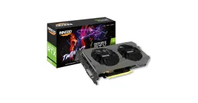 INNO3D GeForce RTX 3050 6GB TWIN X2 grafische kaart (DLSS, 1x DisplayPort, 1x HDMI, 1x DVI-D)