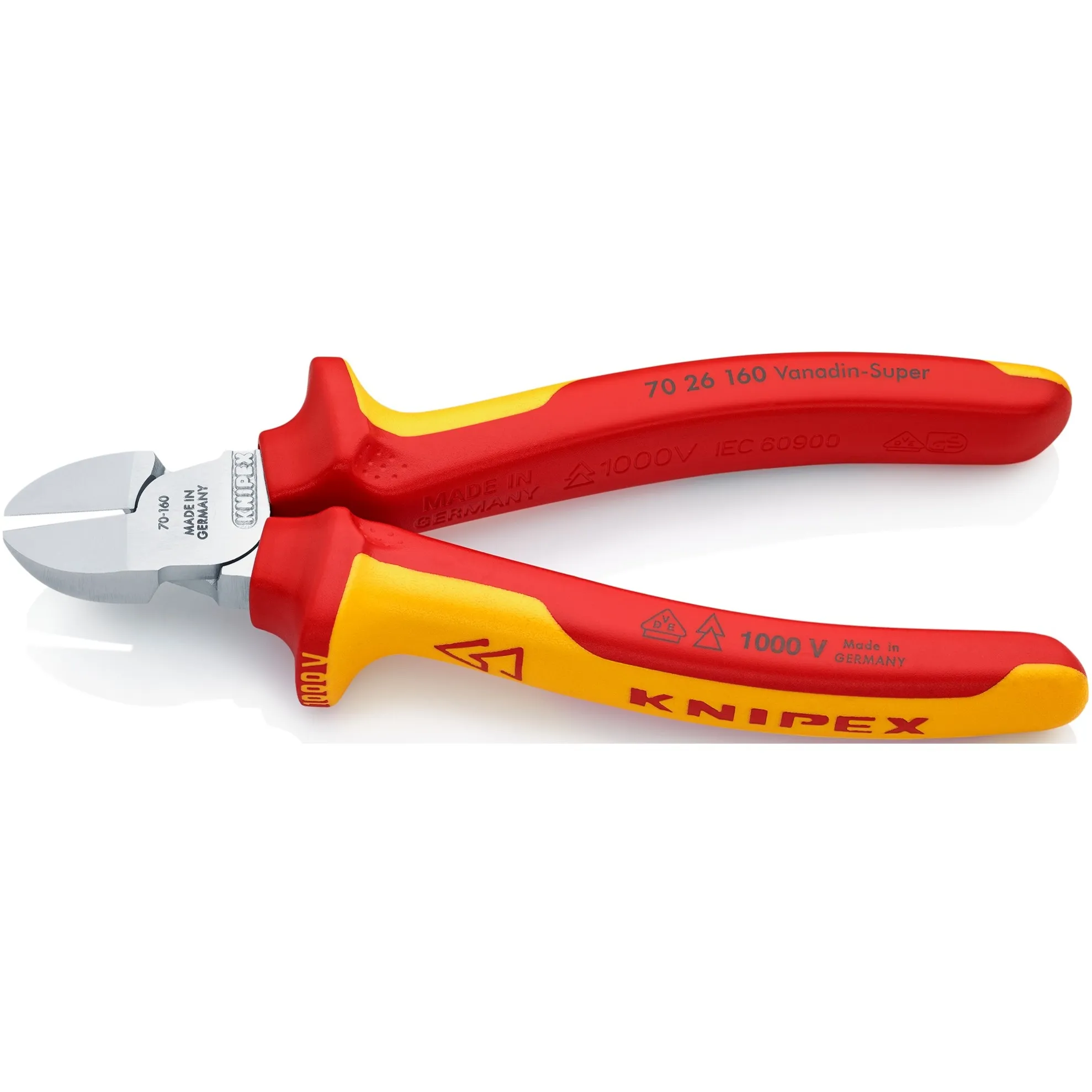 KNIPEX ZIJSNIJTANG 70 26 160 KNIPTANG (VDEGETEST)