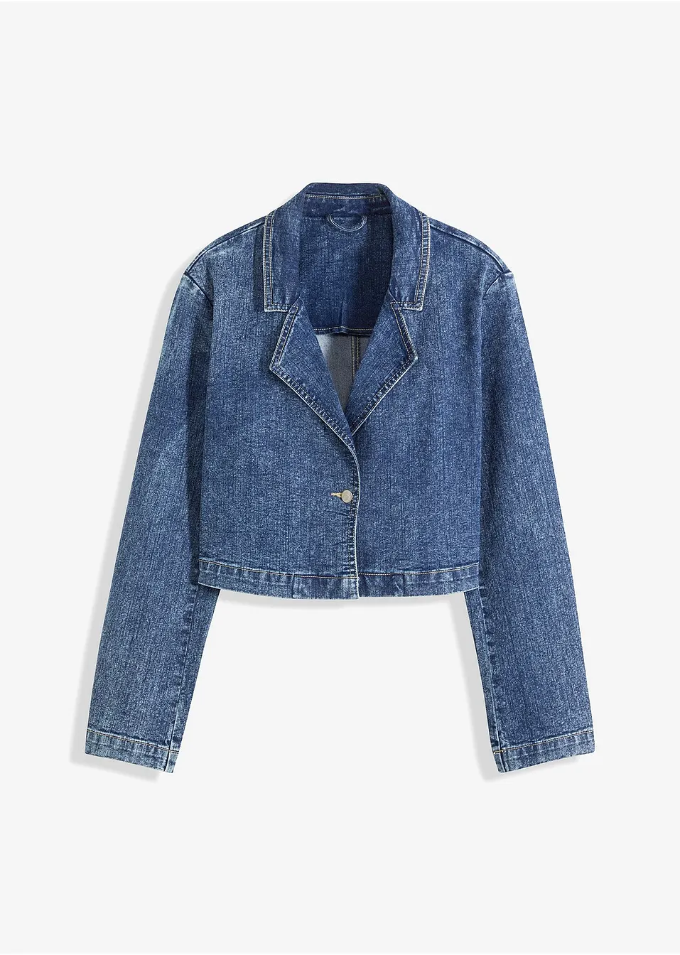 Korte jeansblazer   