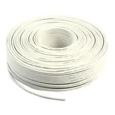 Luidspeakersnoer Lsp 2×2.5Mm Wit Ring 100Mtr
