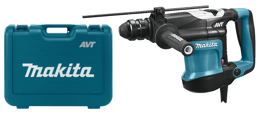 Makita 230 V Combihamer met verwisselbare boorkop HR3210FCT