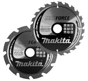 Makita Twinpack Zaagblad 190mm 12/24T - B-49367
