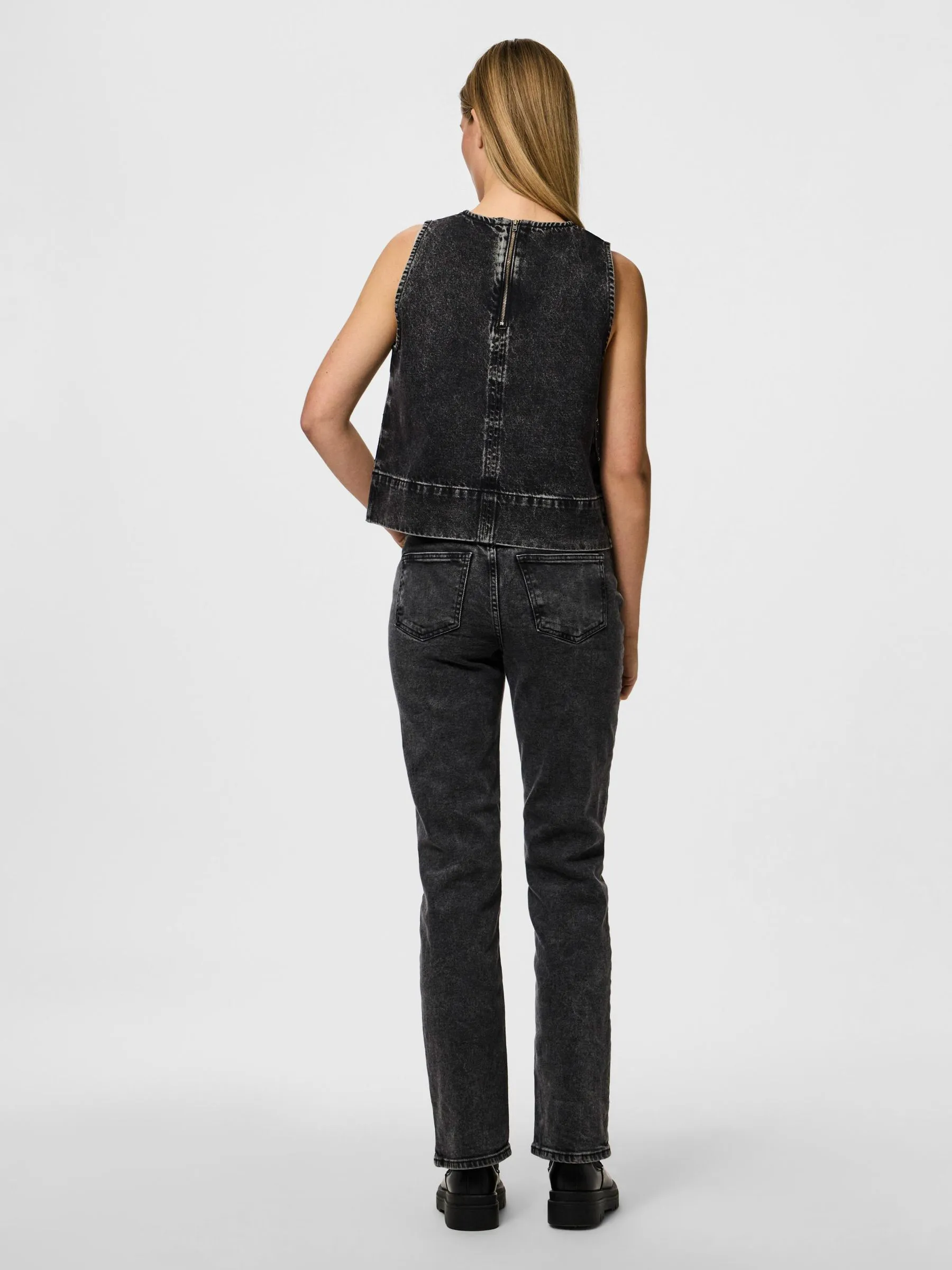PCNOEL DENIM TOP