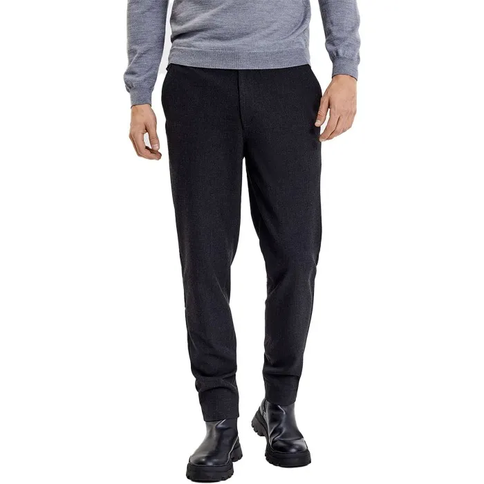 Plain Straight jeans Zwart