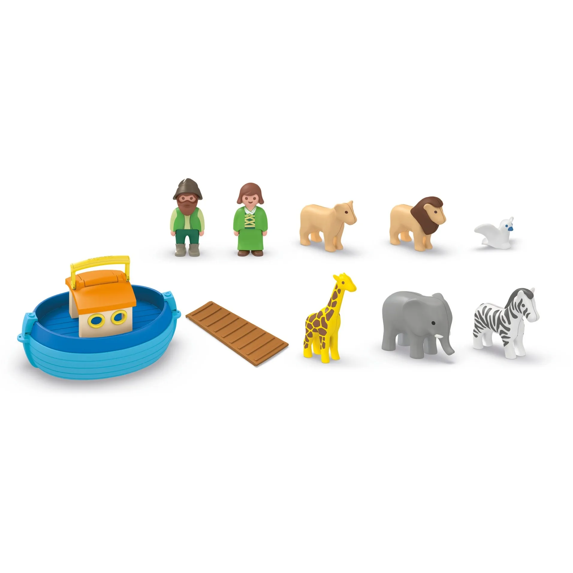PLAYMOBIL JUNIOR  MEENEEM ARK VAN NOACH CONSTRUCTIESPEELGOED (71681)