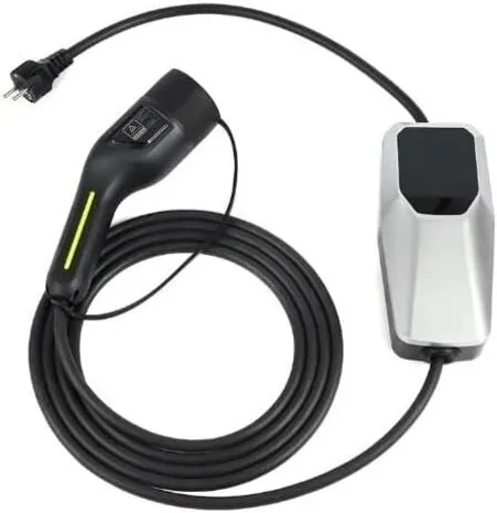 PREMIUM INSTELBARE MOBIELE LADER/LAADKABEL STOPCONTACT TYPE 2 1FASE 6A16A 1,3KW3,6KW 4 METER VOOR PEUGEOT 408