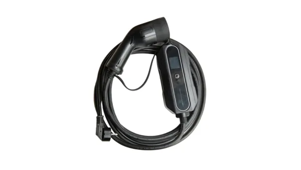 PREMIUM INSTELBARE MOBIELE LADER/LAADKABEL STOPCONTACT TYPE 2 1FASE 6A16A 1,3KW3,6KW VOOR RENAULT KANGOO