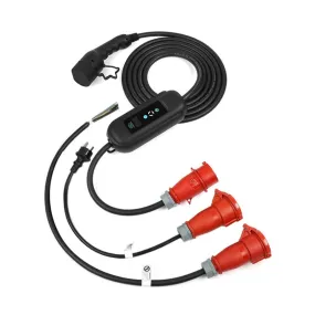 Premium instelbare mobiele lader/laadkabel stopcontact type 2 3-fase 8A-16A 5,5kW-11kW voor Honda e:Ny1