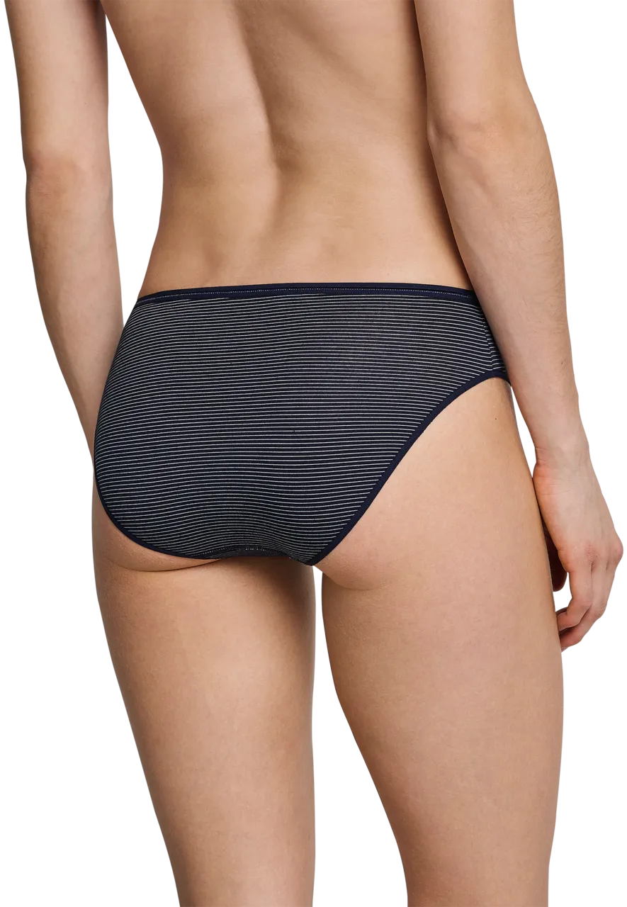 SCHIESSER MODAL ESSENTIALS SLIP (2PACK), DAMES TAISLIP NACHTBLAUW