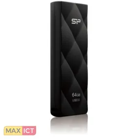 Silicon-Power Silicon Power Blaze B20 USB flash drive 64 GB USB Type-A 3.2 Gen 1 (3.1 Gen 1) Zwart