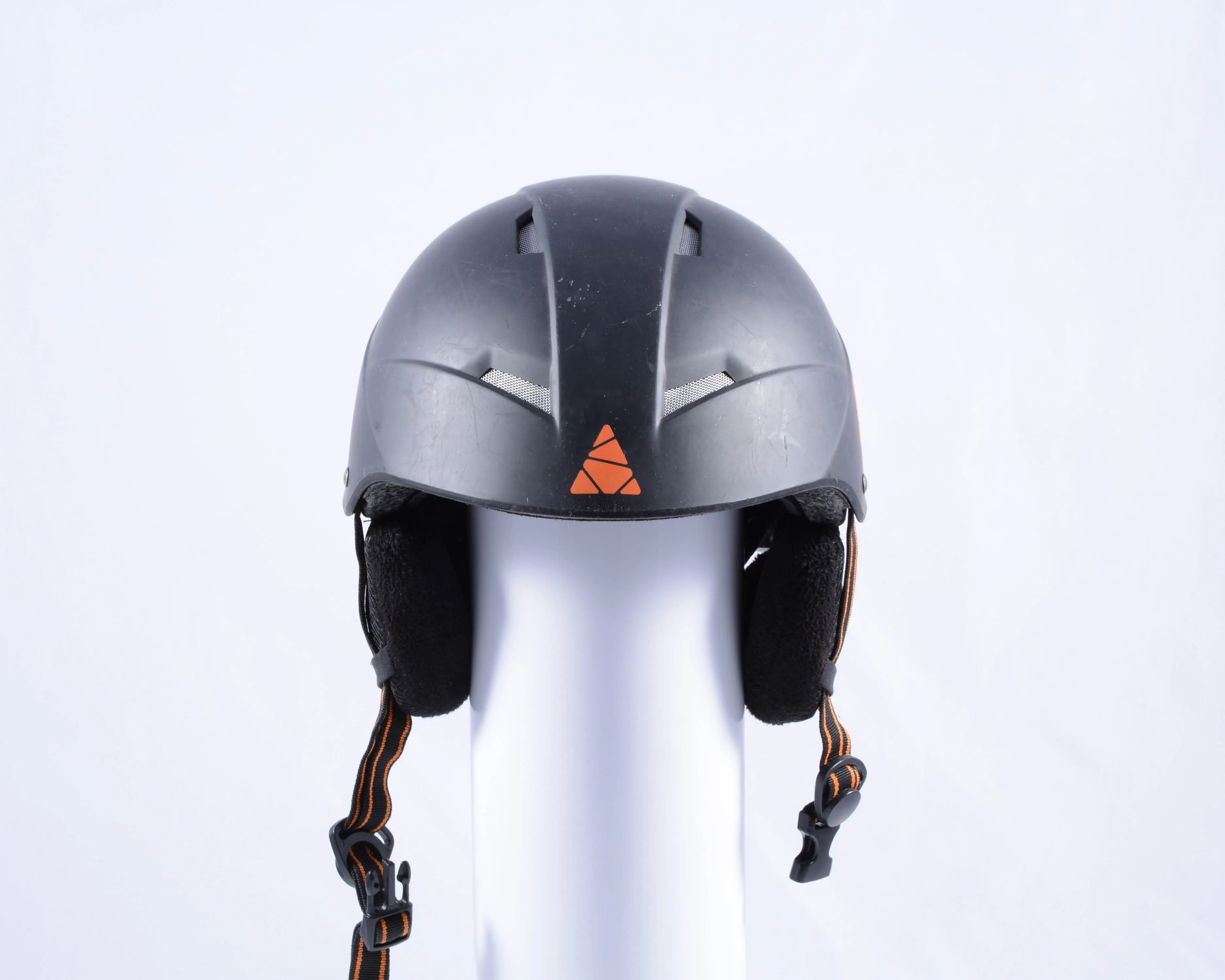 SKIHELM/SNOWBOARDHELM CAIRN LOCACTIVE JUNIOR, MATTE BLACK/ORANGE, VERSTELBAAR