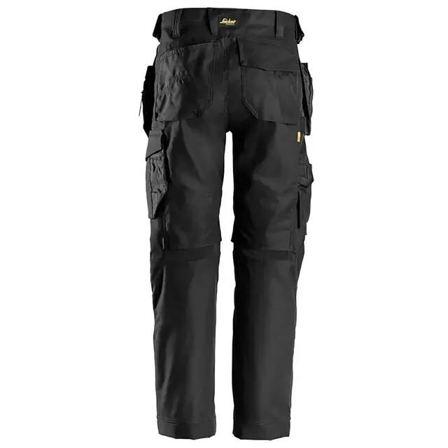 Snickers Aw Canvas Strch Trous 6224 Zwart (0404) Maat 058