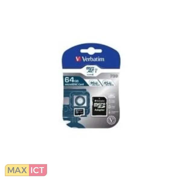 Verbatim Pro 64 GB MicroSDXC UHS Klasse 10